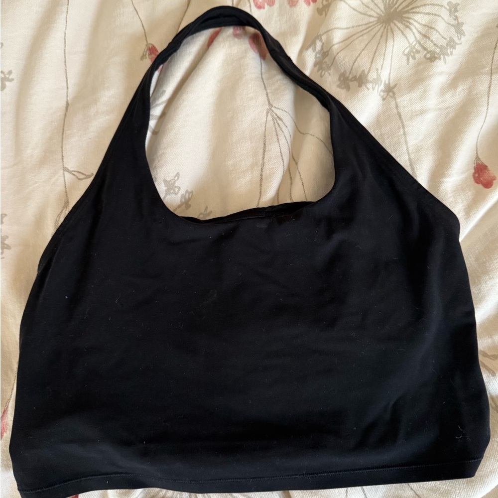 Athleta Black Halter Top